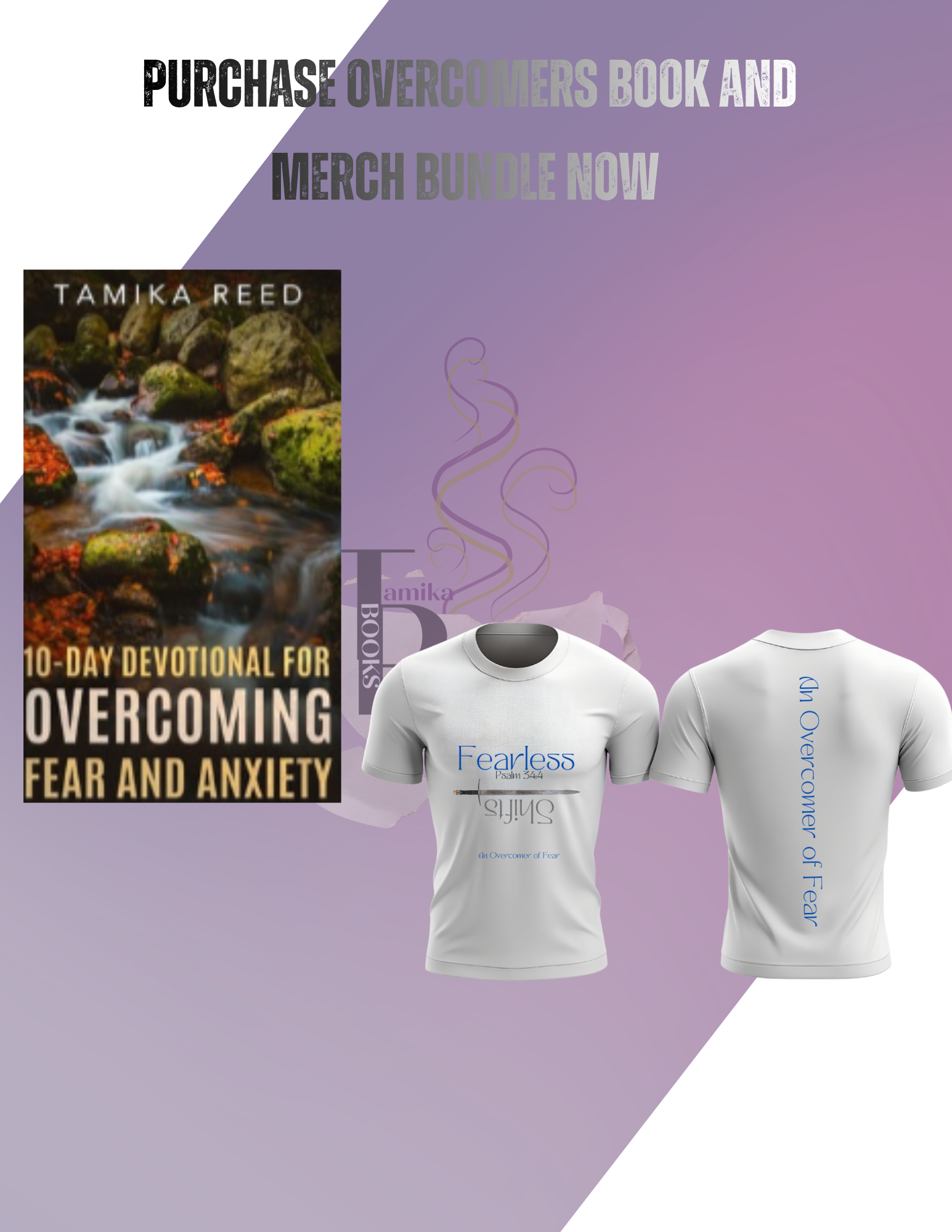 10-Day Devotional and Fearless Shift T-Shirt Bundle